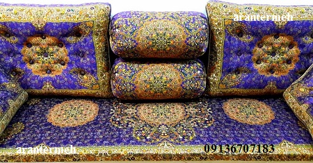 پشتی سنتی ترمه